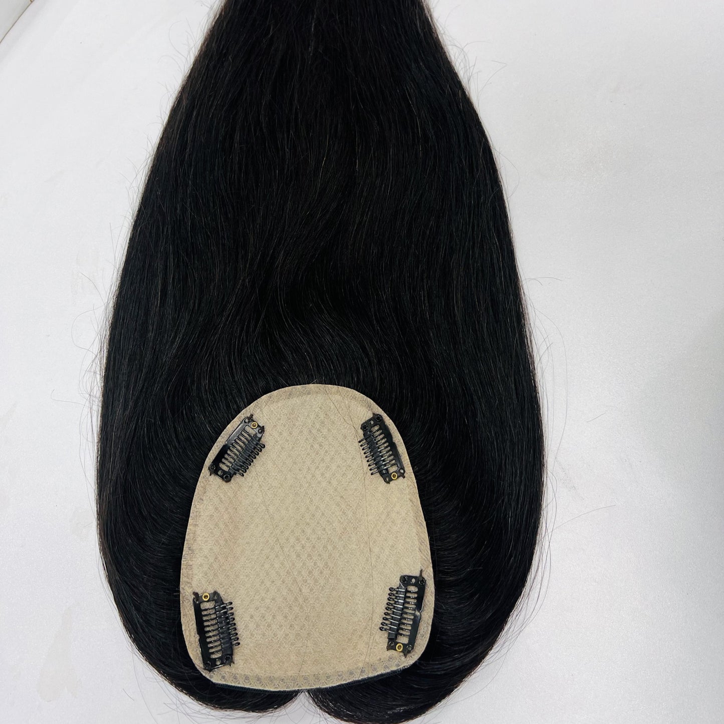High-Quality Meraz Skin Base Topper – 100% Human Hair for a Natural Look