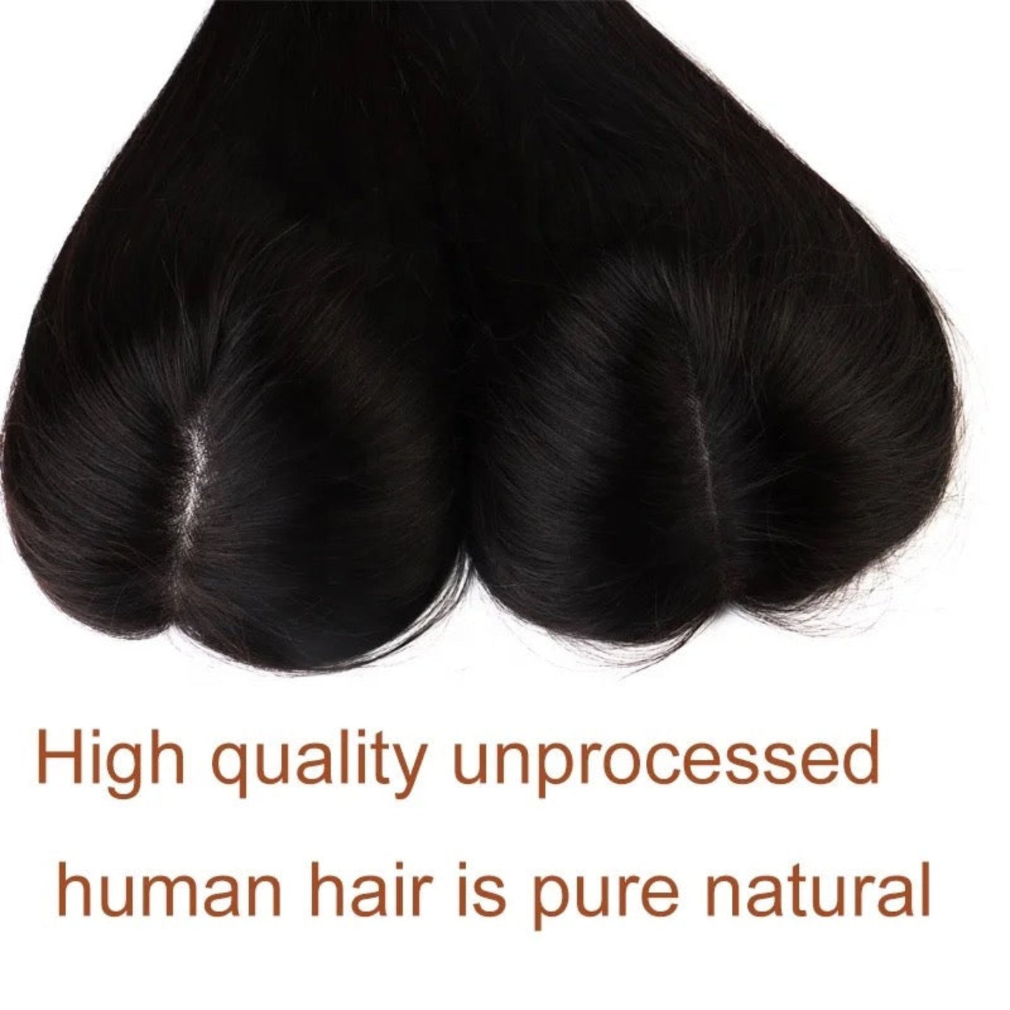 Net Base Human Hair Topper – Add Instant Volume & Natural Fullness