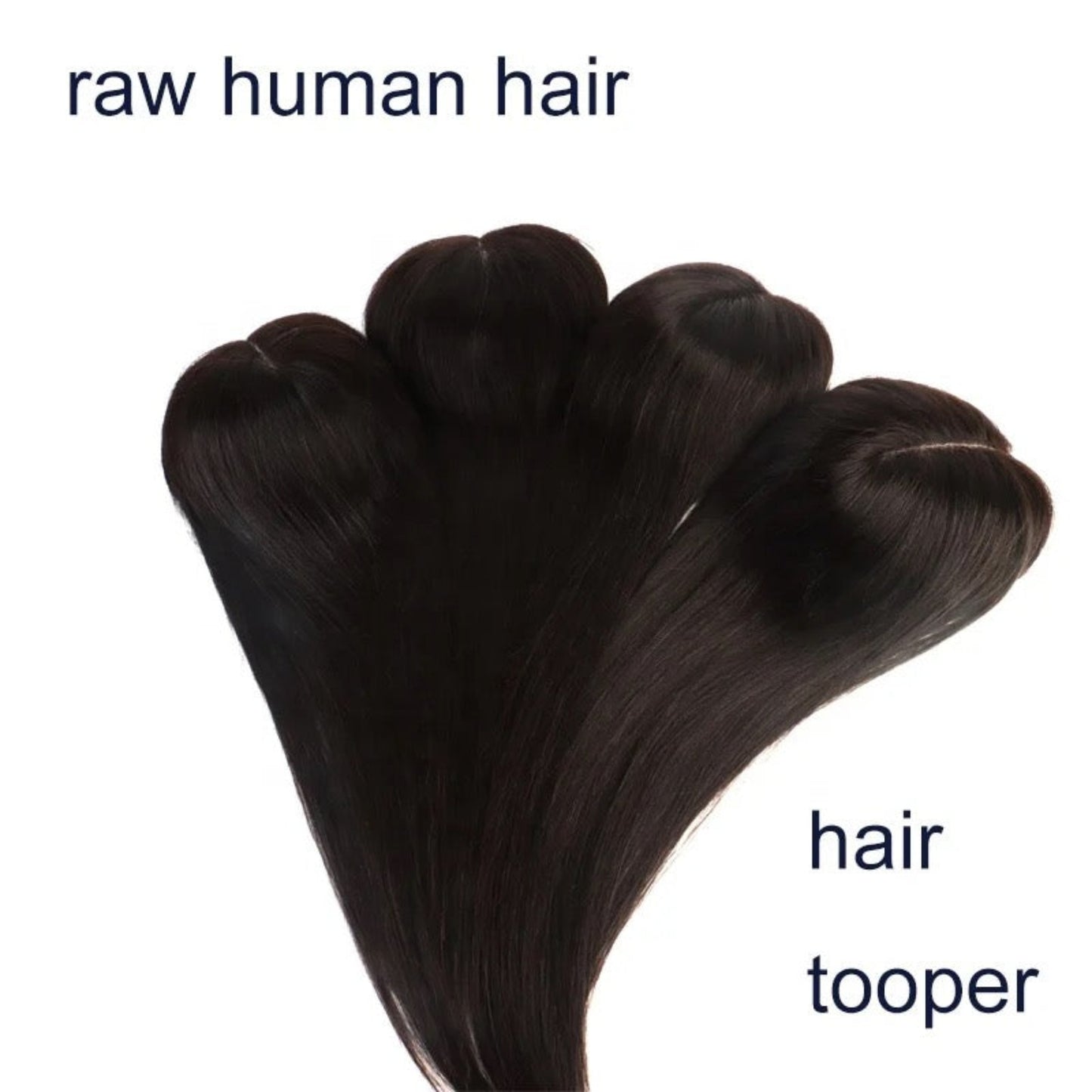 Net Base Human Hair Topper – Add Instant Volume & Natural Fullness
