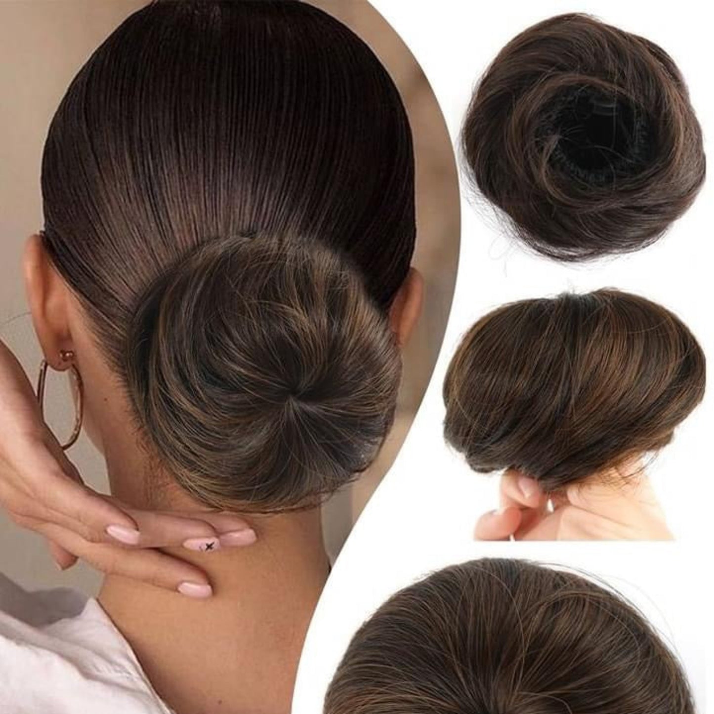 Elegant Hair Bun – Instant Volume & Sophisticated Style