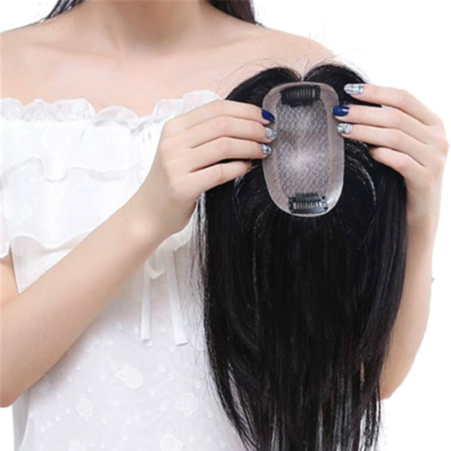 Big Base Hair Topper - Voluminous Coverage for Thinning Hair