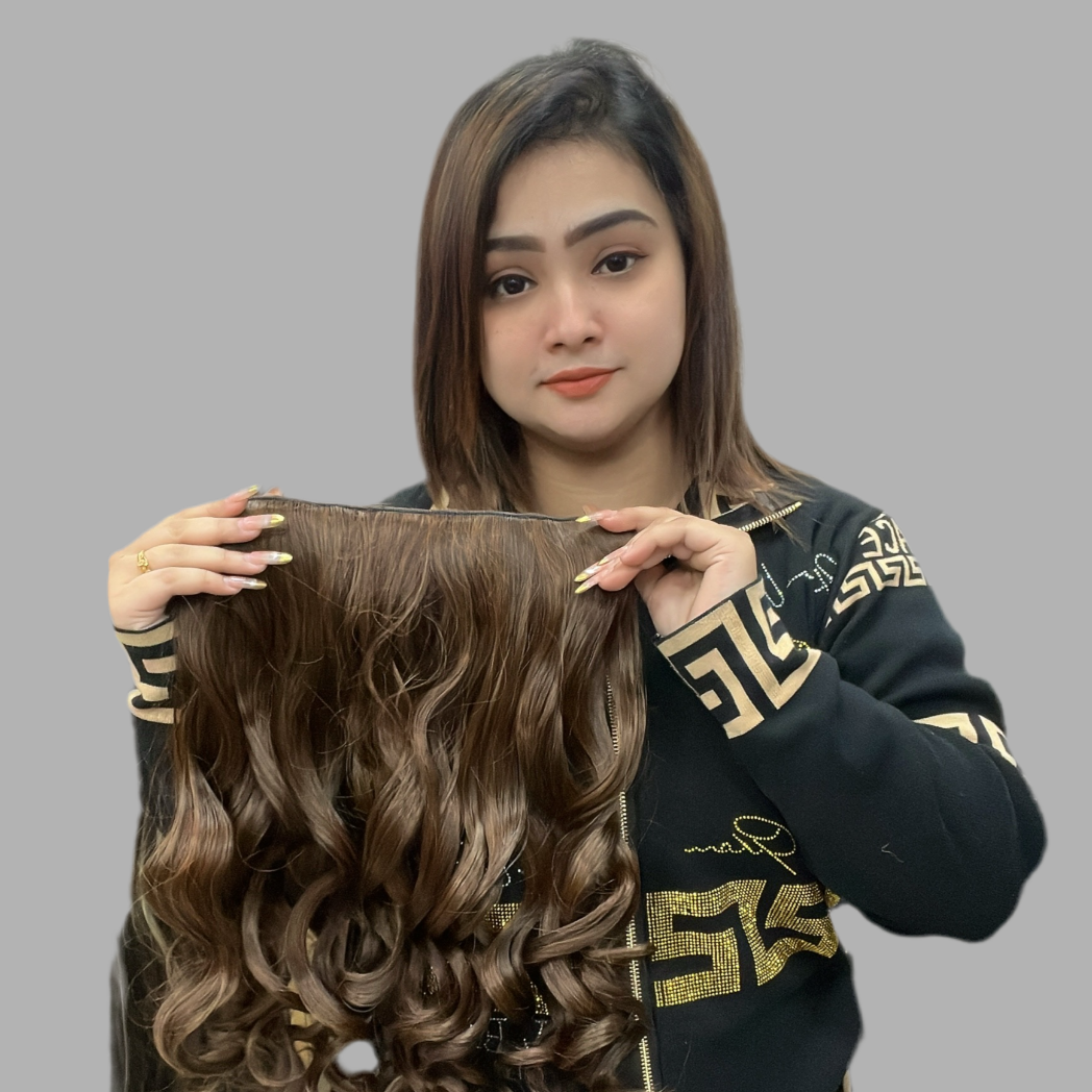 5 Clips Curly Hair Extensions- Effortless Volume & Glamour