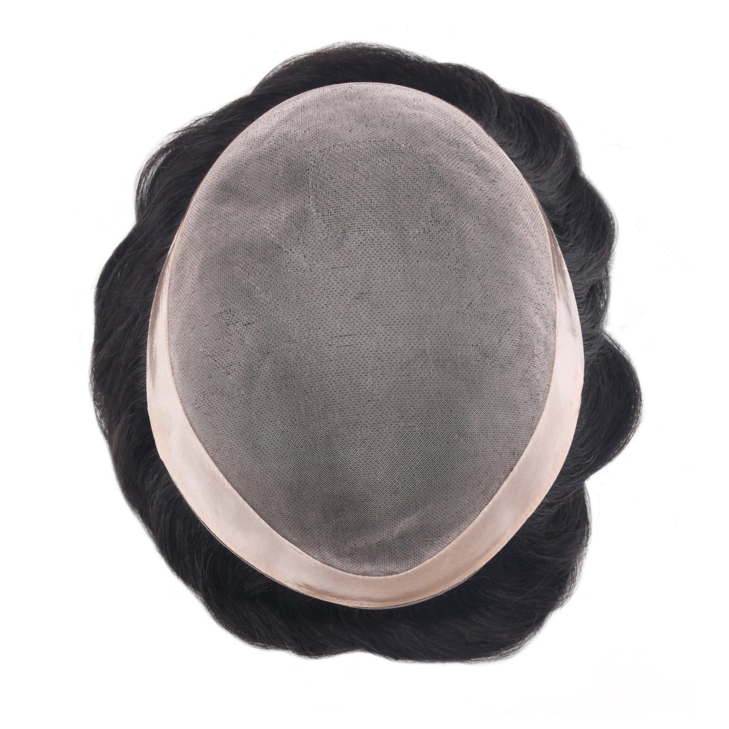 men's Mono Toupee - crafted from 100% human hair