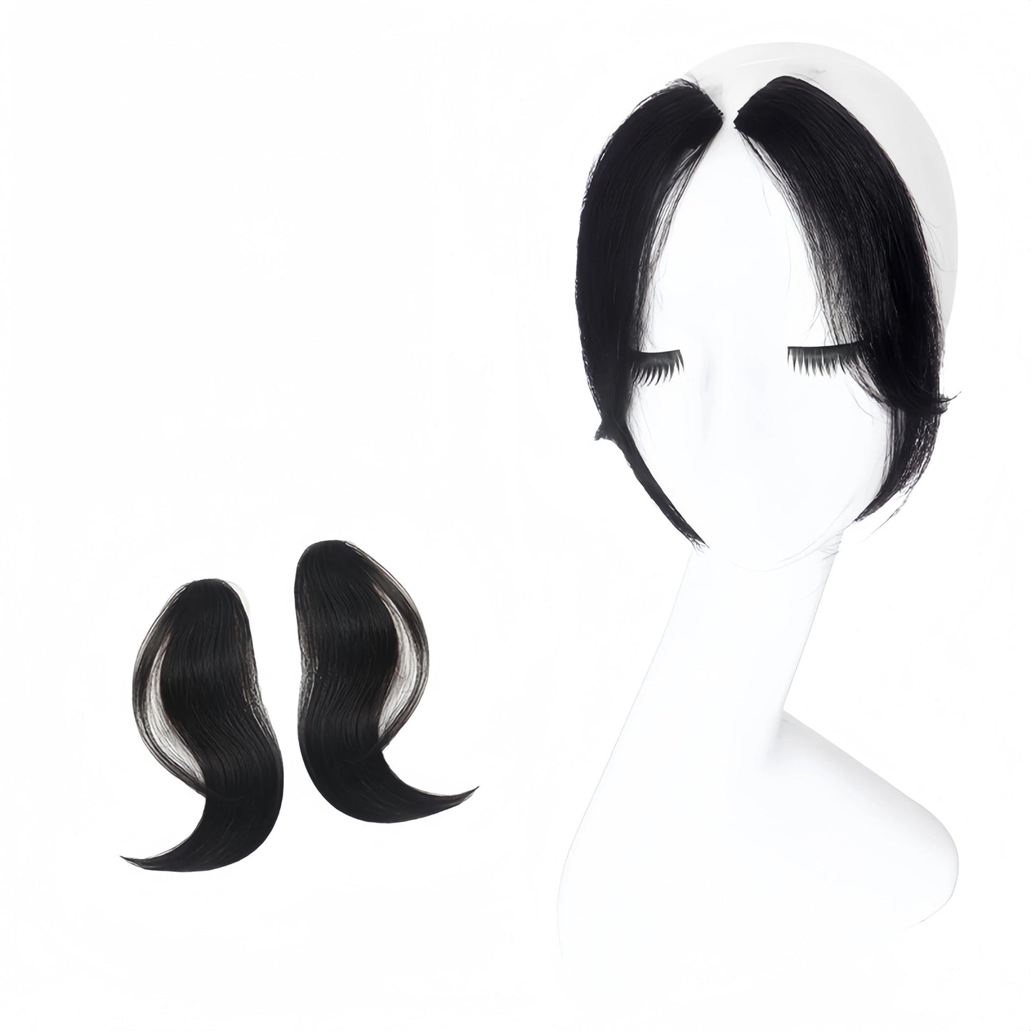 side layer clip-in hair extensions with smooth, layered ends designed to blend seamlessly with natural hair