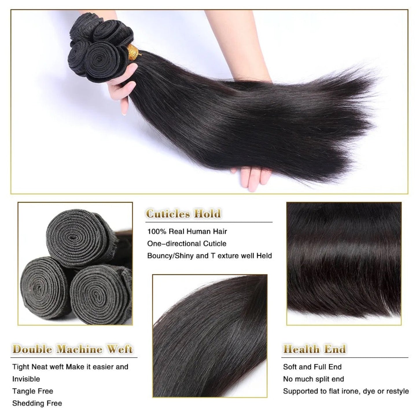 Double Drawn Virgin Hair Extensions – Luxurious, Thick, and Natural