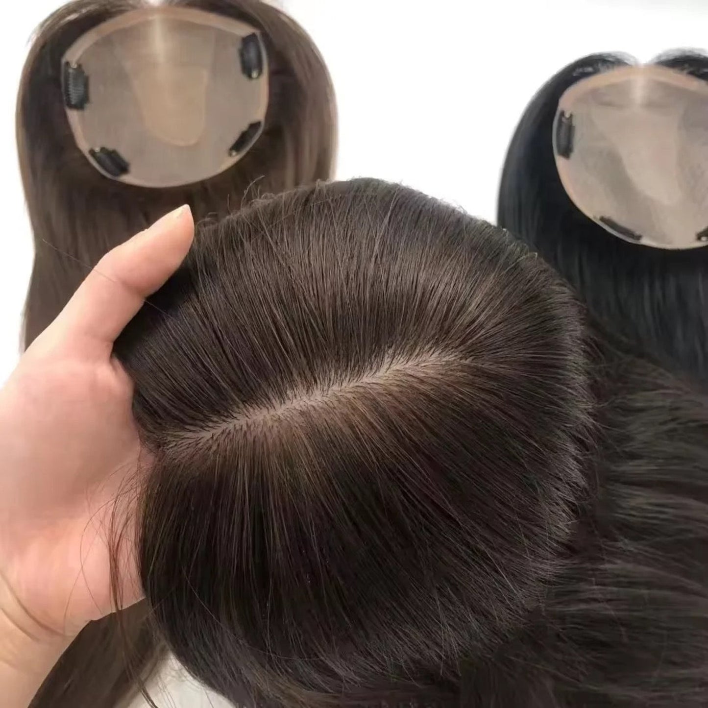 Skin Base Hair Topper – Natural Look & Seamless Coverage