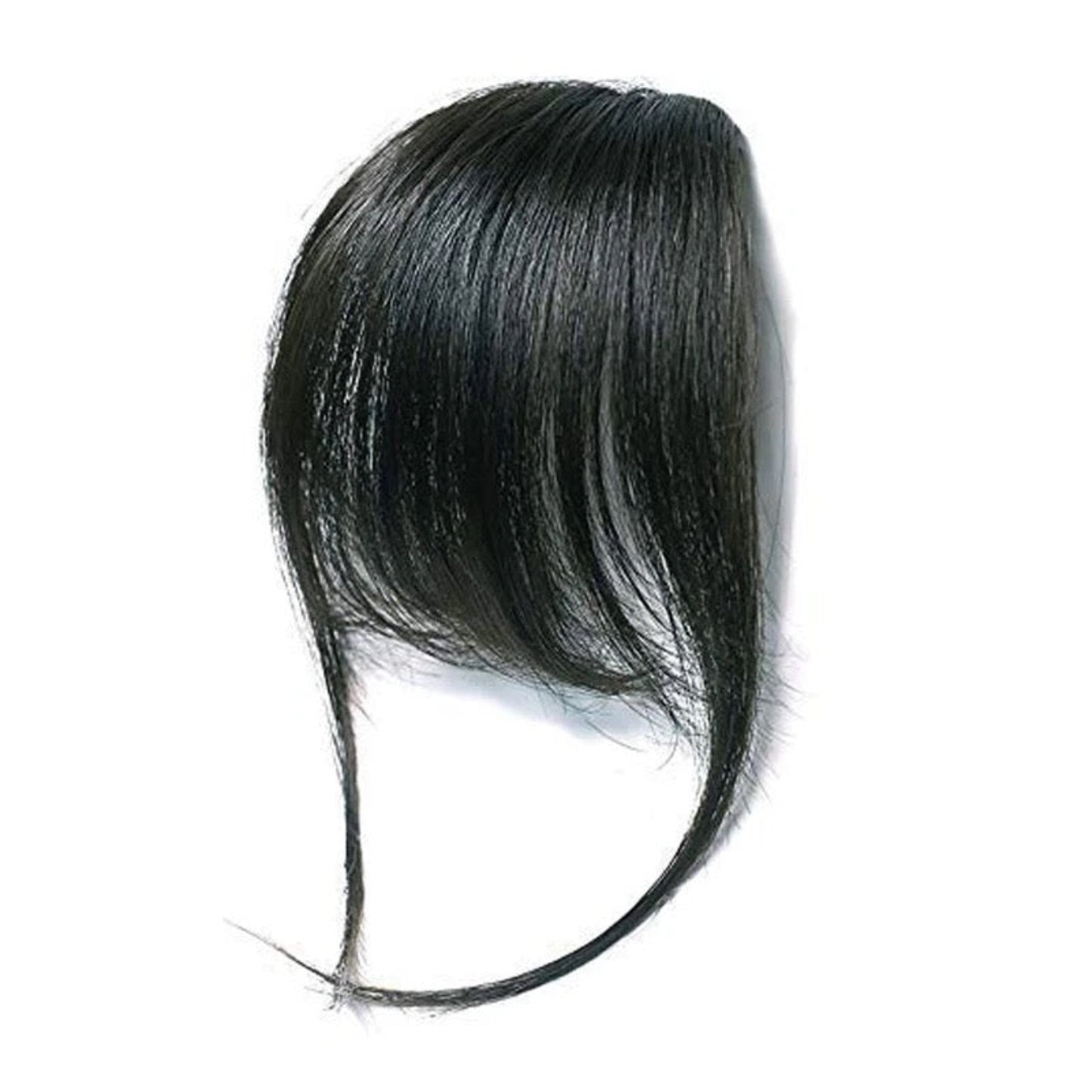 100% human hair bangs extension for women in natural brown colour