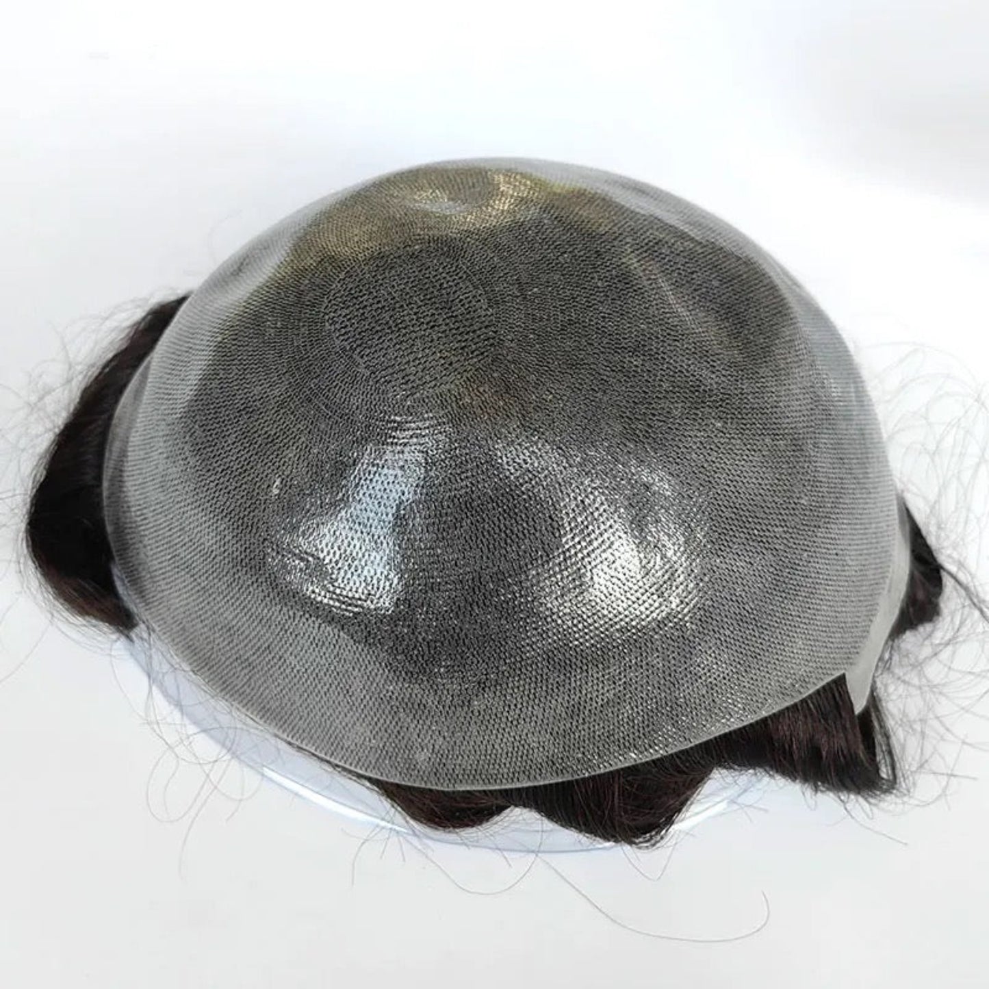 Full Super Skin Base Hair Toupee – Natural 100% Human Hair for Men