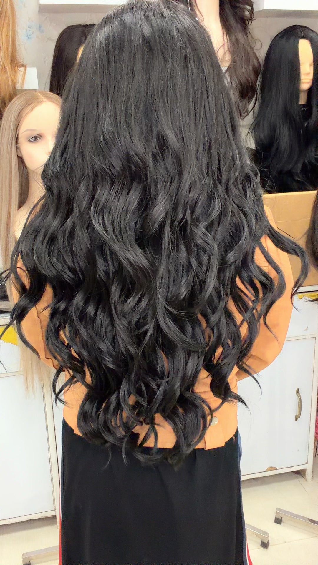 Mix Hair Full wigs .
