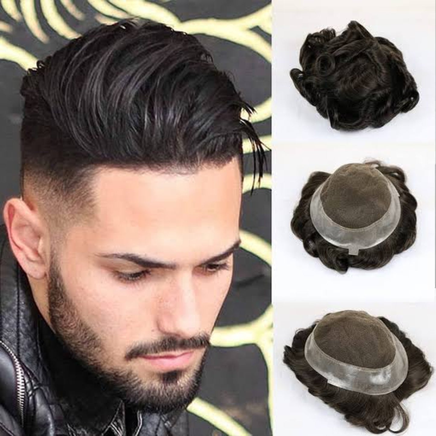 Australia Systems Cheap Toupee for Men – Natural Human Hair Hairline