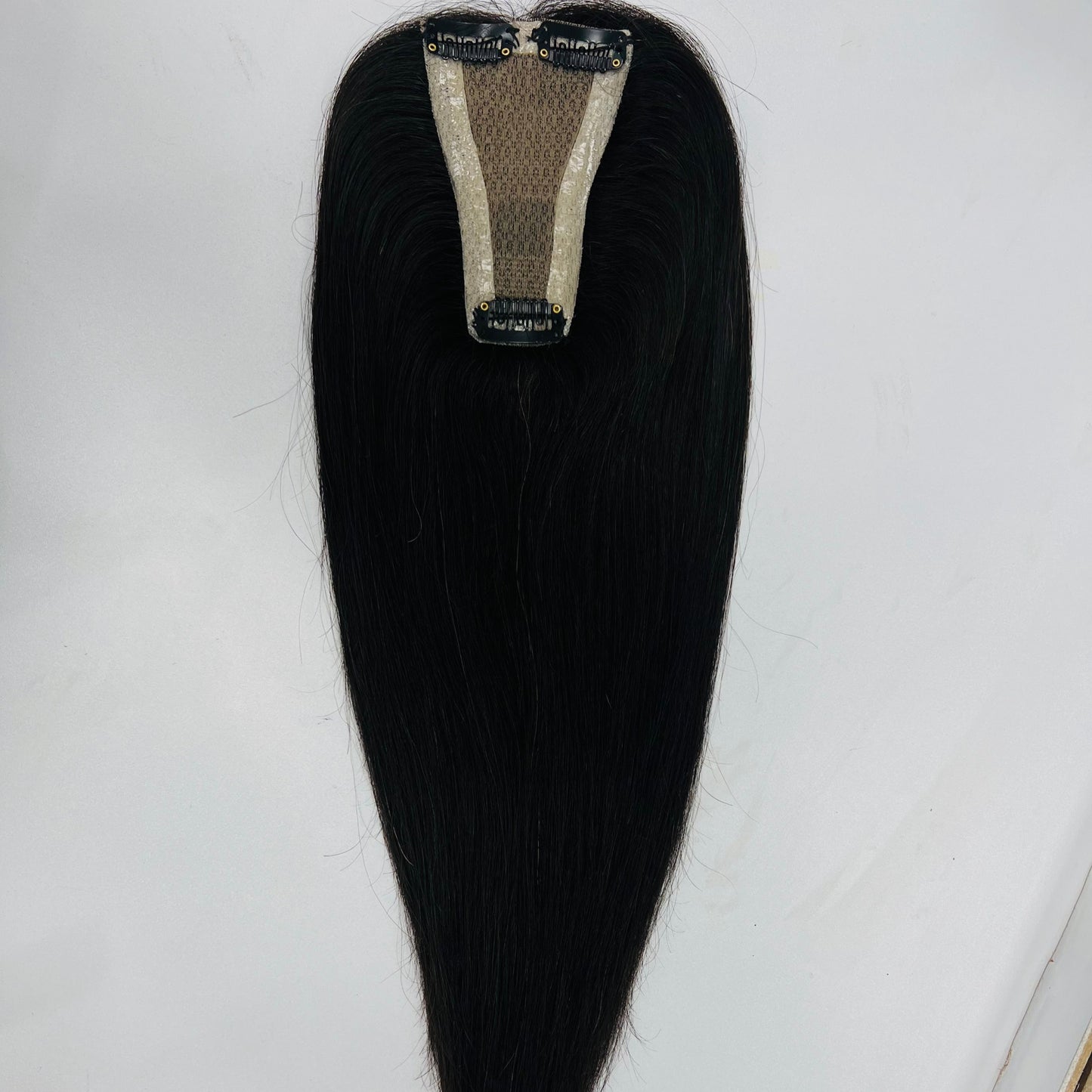 T-Shape Meraz-Based Hair Topper – 100% Human Hair
