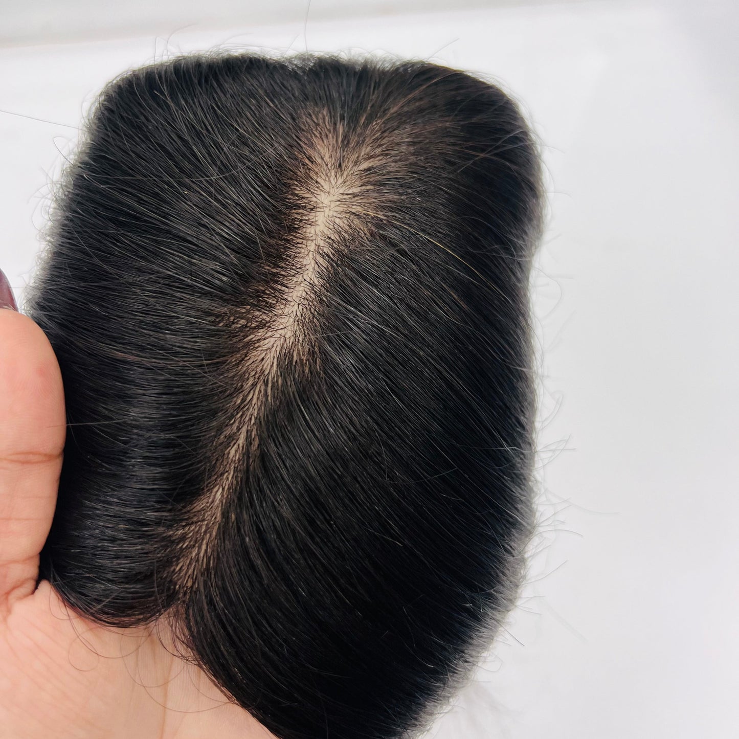 T-Shape Meraz-Based Hair Topper – 100% Human Hair