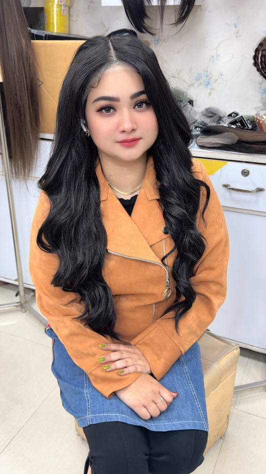 Mix Hair Full wigs .